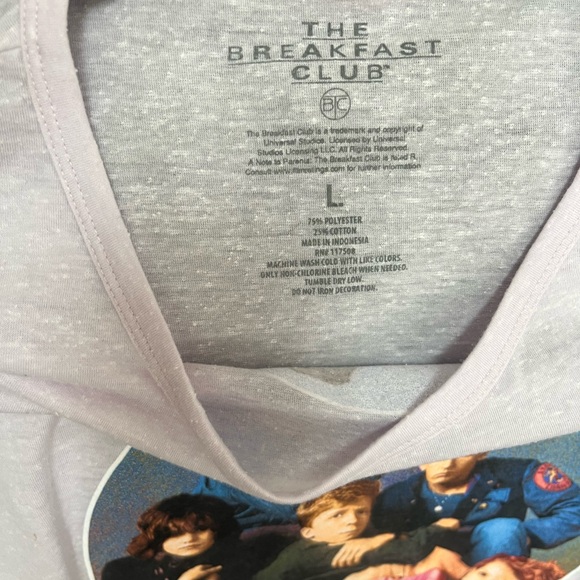 The Breakfast Club t-shirt. - Picture 2 of 3
